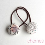 Baby & Kids ヘアゴムセット　【flower C】22mm