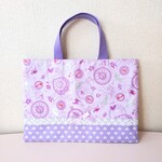 時計アリスのミニレッスンバッグ☆パープル☆