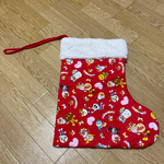 クリスマスブーツキャラクター柄