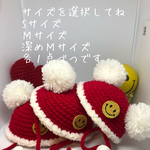 あづきぼーサンタ帽子