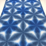 京都絞り染めの知多木綿手ぬぐい生地／〜青龍〜