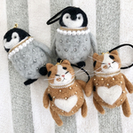 “クッキーさま専用”ペンギン、ねこコインケース