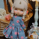 送料込❤︎アンティーユサイズのピンクドットワンピース