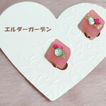 1粒ケーキイヤリング