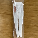 blythe outfit 薄手ニット生地のタイツ(オフホワイト)