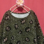 ◆sale◆北欧の森 ゆったりワンピース　黒