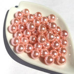 レジンクラフトに♪パステルカラーの穴なしパール　ピンク　8mm　