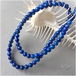 再入荷  ラピスラズリAA+ ラウンド４mm