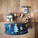 Christmas の箱庭6点セット