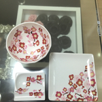 一点物 梅 ごはん茶碗セット