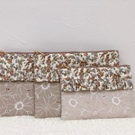 【専用】リバティプリント　フリル付きフラットポーチ