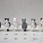 お座りにゃんこのイヤホンジャック　大