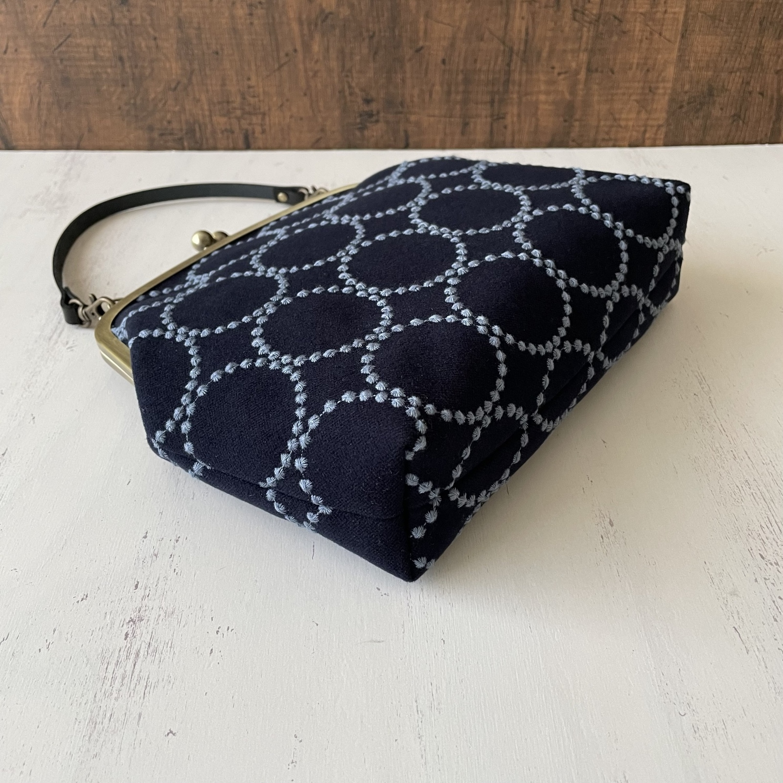 ☆新作☆ 口金24cm 縦長め がま口 大きめ お財布 バッグ