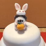 干支うさぎなりきりハリちゃん