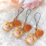ぶたさんパン&クリームパンストラップ