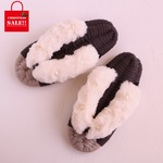 【Xmas sale】布ぞうり Sサイズ うさぎ もふもふ 布ぞうり 布草履 グレー