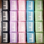 [rmy612122748様専用オーダー作品] 🎼クラフトバンドのピアノ柄🎹ペン立て✨♪