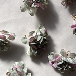 【4つ】⑨グリーン　フラワータッセル