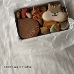 otonowa × Hütte 秋のクッキー缶　通常サイズ