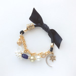 HAIR TIE:「Night」moonlight