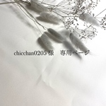 chicchan0205様 専用ページ