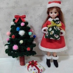 リカちゃんのクリスマスワンピースと小物　送料無料♪