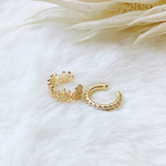 2点セット✧Gold ゴールド イヤーカフ