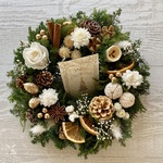 クリスマスリース　✳︎オレンジと木の実のリース✳︎