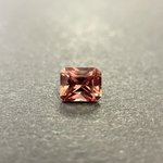 ナイジェリア産ピンクブラウンジルコン	ラディアントカット	4.7ｘ5.8	1.16ｃｔ	¥4,400
