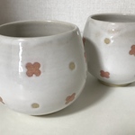 コロンとした湯呑み茶碗　ペア