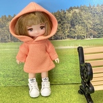 ミキちゃんマキちゃん服☆フード付きワンピース