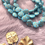 【6コセット】JIRI＊IVANA#czech beads#チェコビーズ　bird12㍉ turquoise/bronze