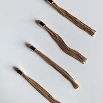 ◎11月新作◎【4pcs gold #48-19】ゴールドフリンジチャーム