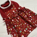 完成品犬服27.5/40/30🐶クリスマスワンピース🎄