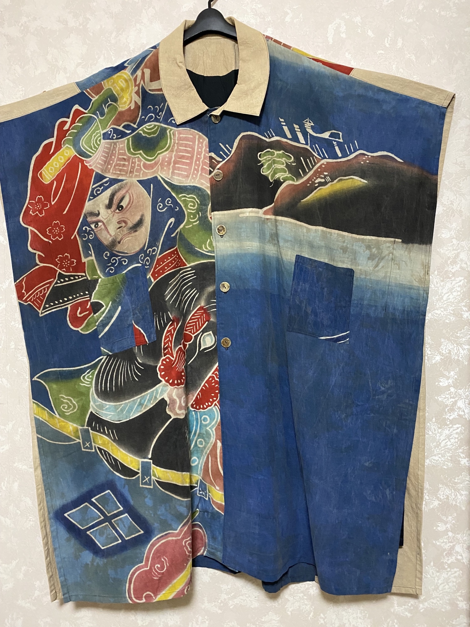 お値下げしました。柿渋染め幟旗　タペストリーにも！ 2025年最新】柿渋染め幟旗の人気アイテム - メルカリ