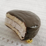 ☆新作☆かじりかけのプチチョコケーキ♡ブローチ