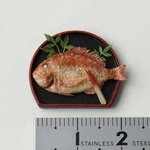 【再販】ミニチュア・鯛の姿焼き①