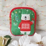 販売前です🎄✨ふんわりポーチ完成品 ⭐️クリスマス限定品