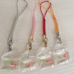 袋入り金魚の根付 