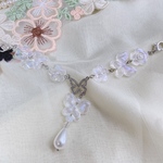 羽織紐　clear butterfly