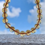 ◆11月誕生石◆虹◆シトリン 7.8mm K00525