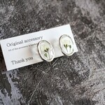 小さい カスミ草 イヤリング or ピアス