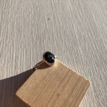 ［再再販］スターダイオプサイト　細身シルバーリング