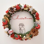 のんびり猫サンタのChristmasプレゼントリース