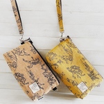鳥獣戯画のファスナーポーチ（セレクト）ショルダー紐付き♪
