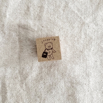 new【2×2cm】shoppingくまちゃんのハンコ👜