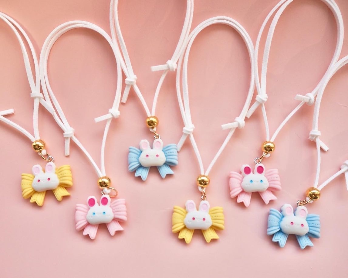 うさリボチョーカー 15個入り - SHIPPOBABY'S GALLERY | minne うさリボチョーカー 15個入り - SHIPPOBABY'S GALLERY | minne