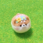 【🌟UofU様専用ページ🌟】【羊毛フェルト】お花がいっぱい🌷.* しばいぬさんマスコット 【犬/柴犬】