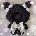 地雷系にゃんこ（黒猫ver^. .^♡）ぬい服♡ 着ぐるみ♡