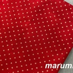 110×10★クリスマス・星柄★赤色